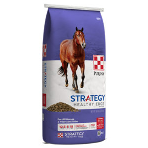 Purina Strategy Healthy Edge Horse Feed 50-lb