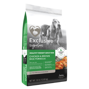 Exclusive® Signature Healthy Weight Adult Dog Formula