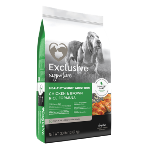 Exclusive® Signature Healthy Weight Adult Dog Formula Exclusive® Signature Healthy Weight Adult Dog Formula
