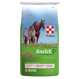 Enrich Plus Horse Feed Supplement Purina Enrich Plus Ration Balancing Horse Feed 50-lb