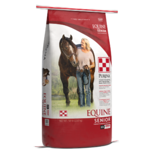 Purina Equine Senior Horse Feed with Outlast Gastric Support
