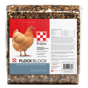 Flock Block Premium Poultry Supplement Flock Block Premium Poultry Supplement