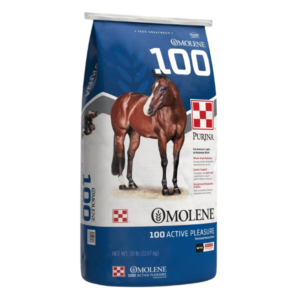 Purina Omolene #100 Active Pleasure Horse Feed 50-lb