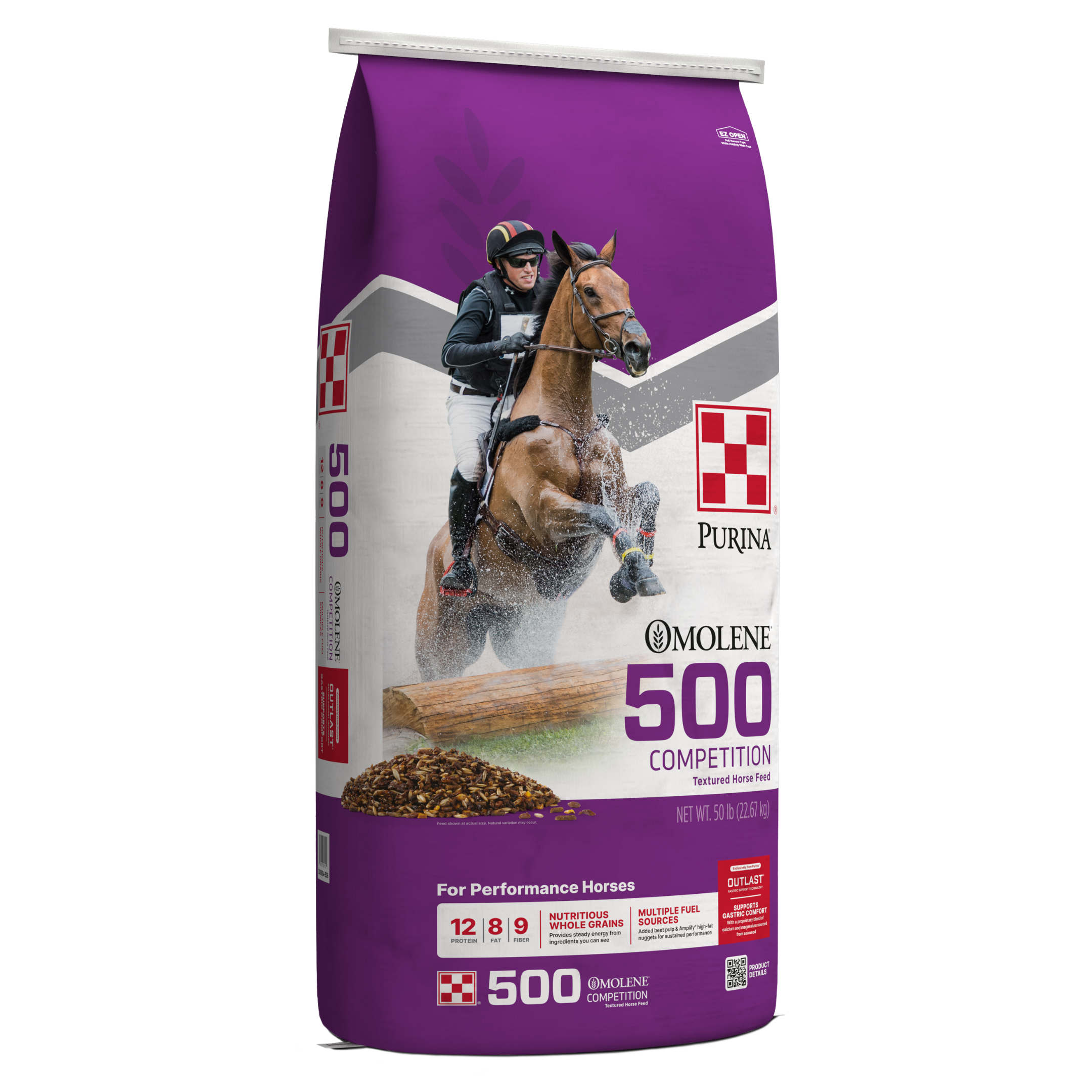 Purina Omolene #500 Horse Feed 50-lb