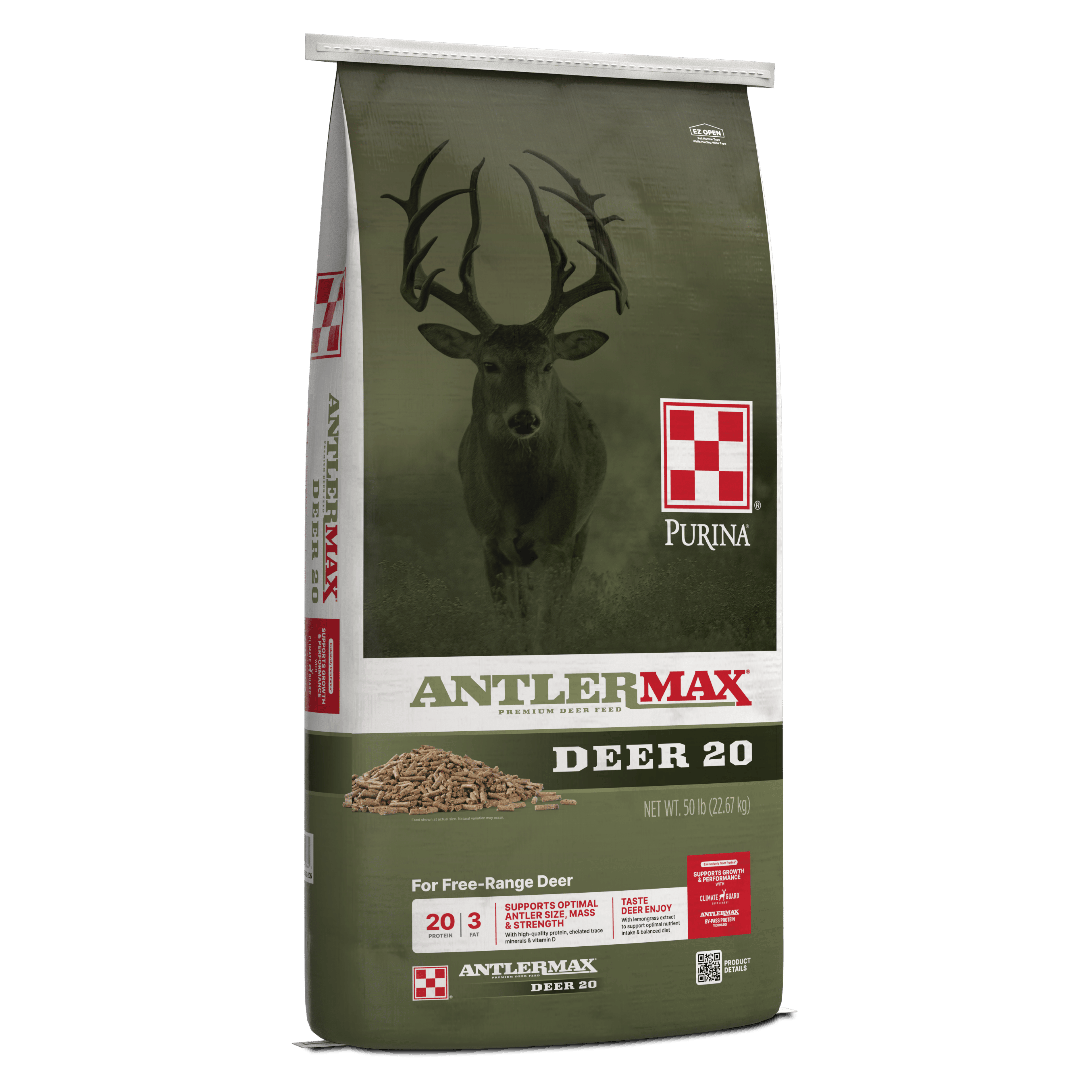 Purina AntlerMax Deer 20 with Climate Guard and Bio-LG