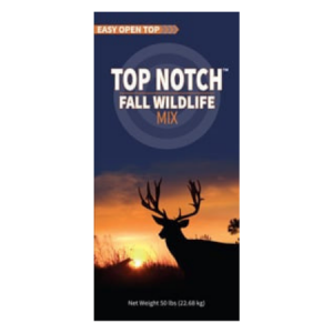Top Notch Fall Wilfdlife Mix 50-lb Top Notch Fall Wilfdlife Mix. 50-lb paper bag.
