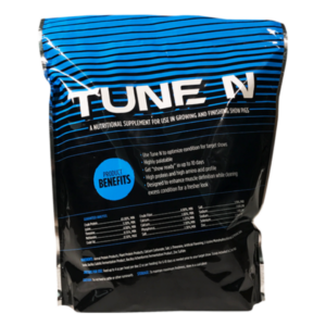 Blue bag of Lindner Tune N Supplement