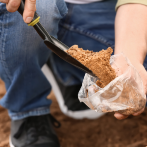 Crockett Farm & Fuel provides soil testing services. 